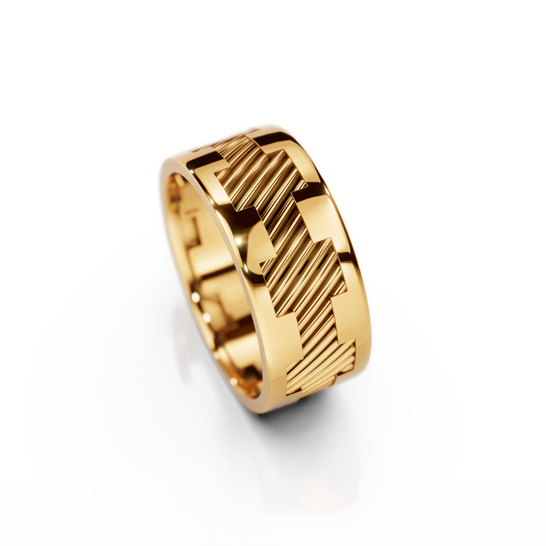 Emerald Halo Wedding Ring 13