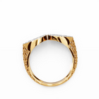 Emerald Halo Wedding Ring 12
