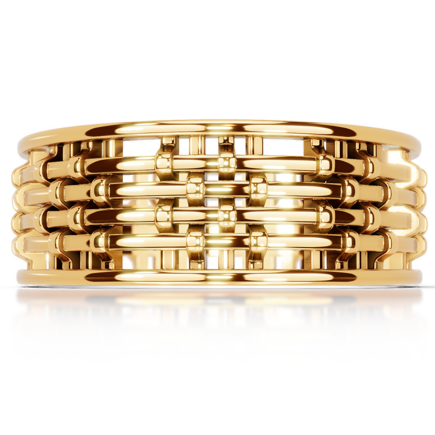 Emerald Halo Wedding Ring3