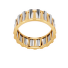 Emerald Halo Wedding Ring4