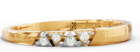 Triangle Diamond Band — close-up detail