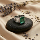 Zayden Emerald Ring