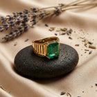 Zayden Emerald Ring